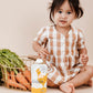 Serenity Kids 6+ Months Baby Food Chicken Pouch Puree - Ethically Sourced Free-Range Chicken & Organic Peas & Carrots - No Added Sugar & Protein-Rich & Bpa-Free Toddler Food - 3.5 Oz, 12 Pack