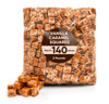 Vanilla Caramel Squares Individually Wrapped Candy - 2 Pounds Approx 140 Candy Melts - Christmas Candy Ideal Stocking Stuffers F