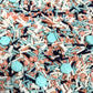 COOL MOM SPRINKLES Blue Dog Paw Sprinkles (4 oz.) - Bluey Themed Birthday Sprinkles for Decorating Cakes, Cupcakes, Cookies & De