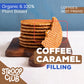Stroop Club Coffee Infused Organic Stroopwafel Caramel Treats | Vegan, Plant-Based And Dutch-Approved Indulgence - 24 Vegan Waff