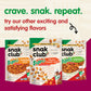Snak Club Tajin Crunchy Peanuts, Nuts with Chili and Lime Seasoning, Mild, No Artificial Colors or Flavors, 4 oz Resealable Bags