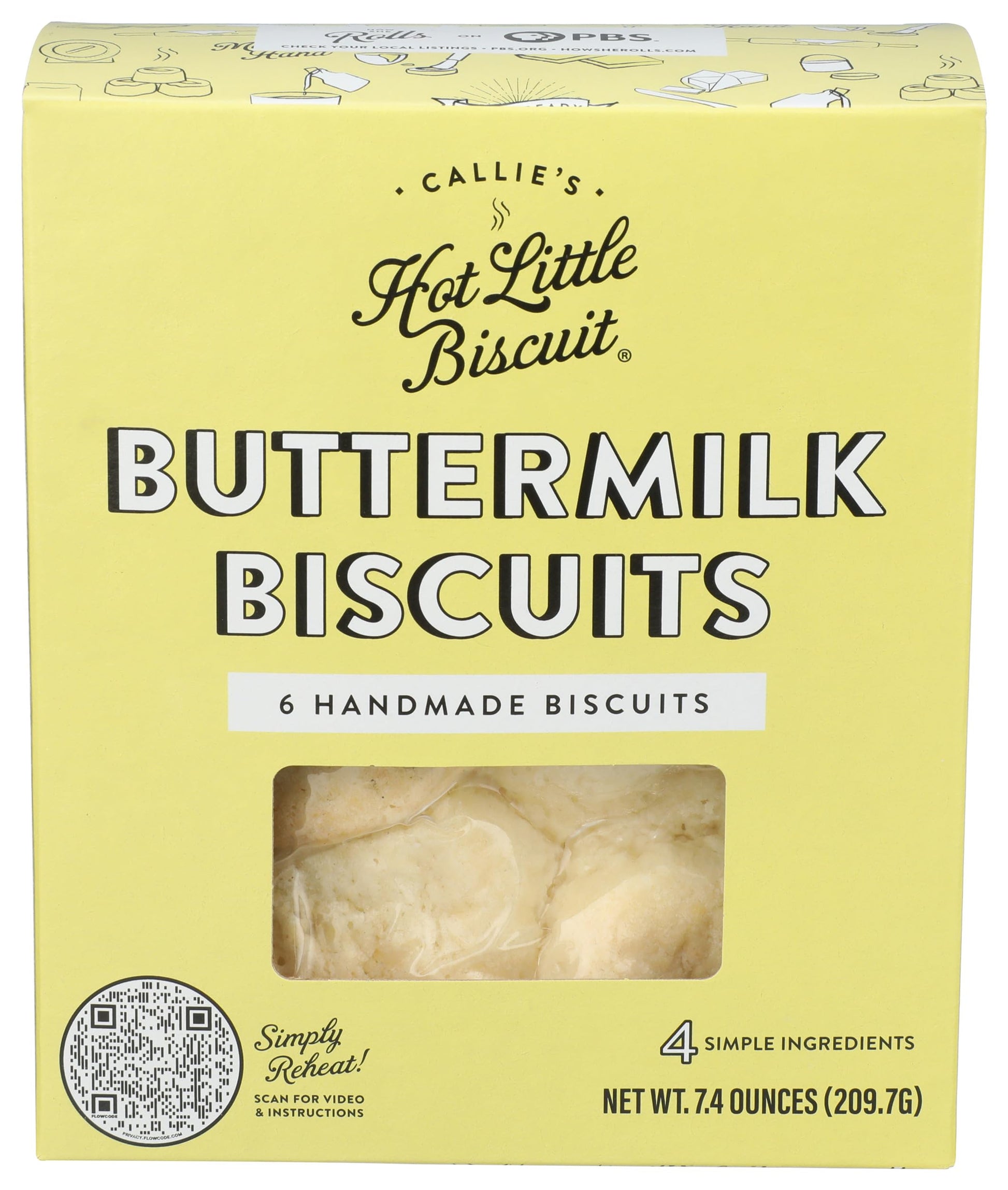 Callies Buttermilk Biscuits, 7.4 Oz