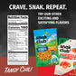Snak Club x Hot Ones Snack Mix, Hot Habanero, Sweet Smoky, and Tangy Chili, Spicy Snacks with Peanuts, Pretzels, Sesame Sticks,