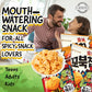 K-Munchies Orion Turtle Chips - 3 Packs Of 80-Gram Flaming Mala Flavor Korean Chips - Savory, Tasty, Crispy Korean Corn Snacks -