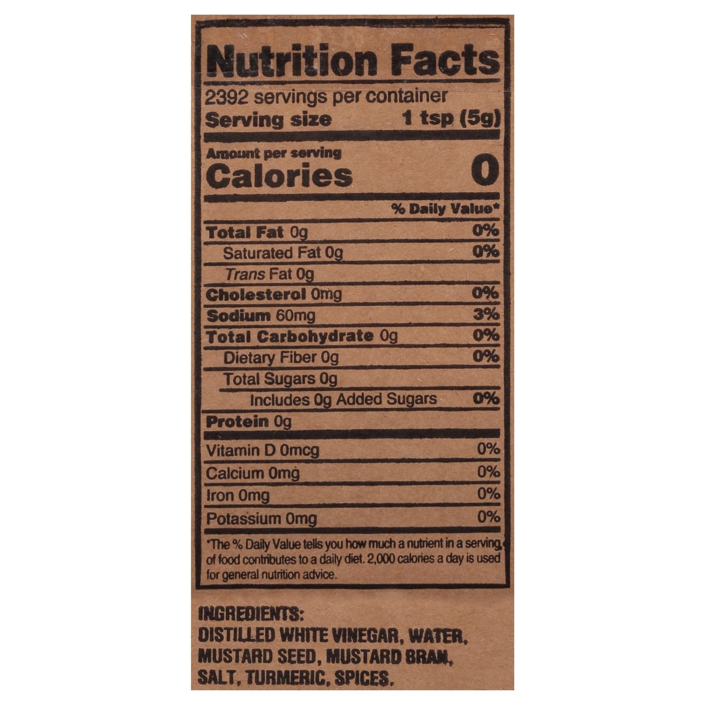Heinz Yellow Mustard Dispenser Casepack (2 Ct Casepack, 1.5 Gal Bags)