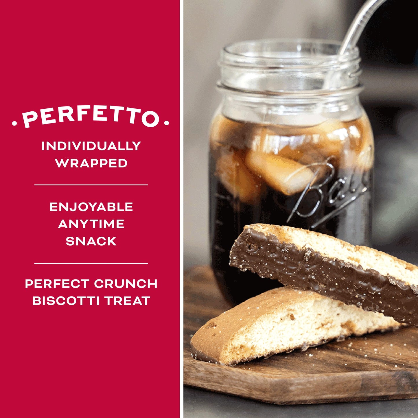 Nonni'S Cioccolati Almond Biscotti Italian Cookies - 6 Boxes Biscotti Individually Wrapped Cookies - Italian Biscotti Cookies W/