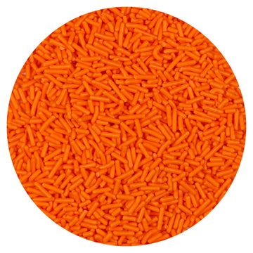Orange Sprinkles Jimmies 11.28 Oz, Orange Sprinkles For Cake Decorating, Cake Sprinkles, Sprinkles For Baking, Ice Cream & More,