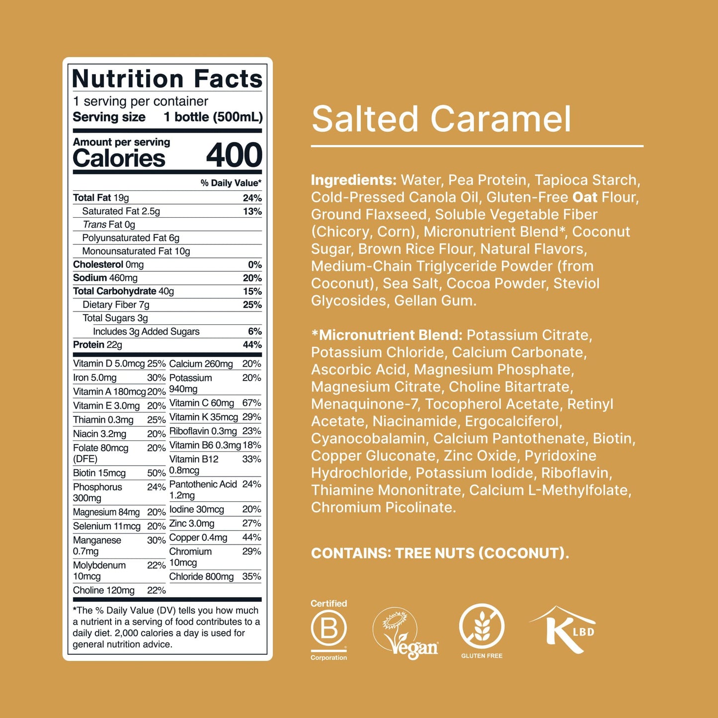 Huel Ready-to-Drink | Salted Caramel Meal Replacement Drink | High Protein Drink | Nutritionally Complete  Low Sugar  High Fiber  Plant Based  Vegan  Healthy | 22g Protein Per Bottle  16.9 Fl Oz (12 Pack)