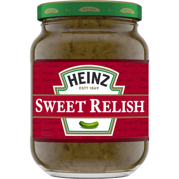 Heinz Sweet Relish (10 Fl Oz Jars, Pack Of 12)