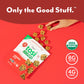 Tosi Puffs Cinnamon Apple Vegan Snacks, Gluten Free, 8G Protein, 1 oz (4 Pack)