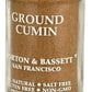 Morton & Bassett Ground Cumin Spice - 2.3 Ounce Jar, Flavorful Seasoning, Perfect for Cooking