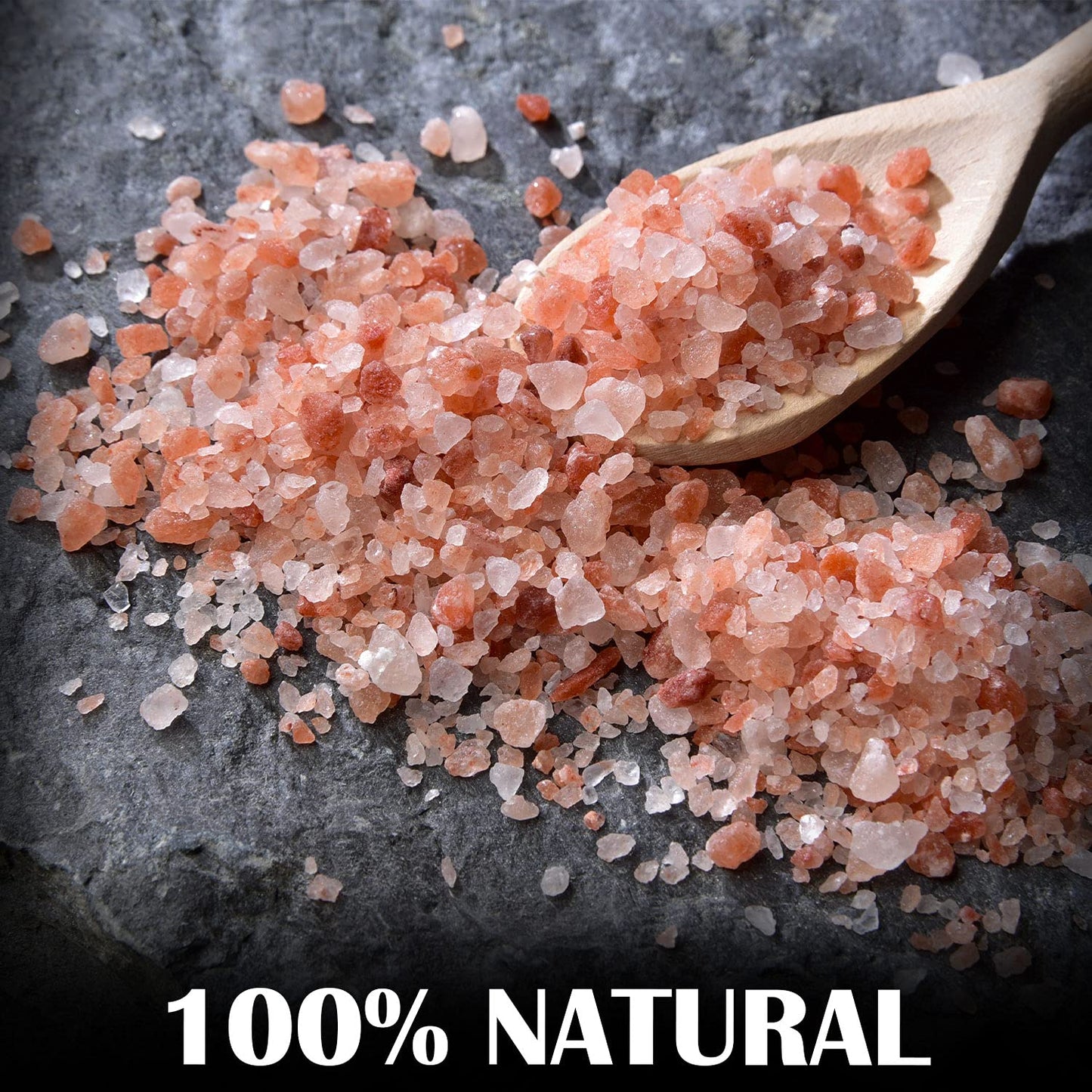 Himalayan Chef Coarse Pink Himalayan Salt, 80 oz (2-Pack), Natural, Kosher, Ideal for Cooking and Seasoning