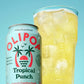 Olipop Prebiotic Soda Pop, Tropical Punch, Prebiotics, Botanicals, Plant Fiber, 12 Fl Oz (12 Cans)
