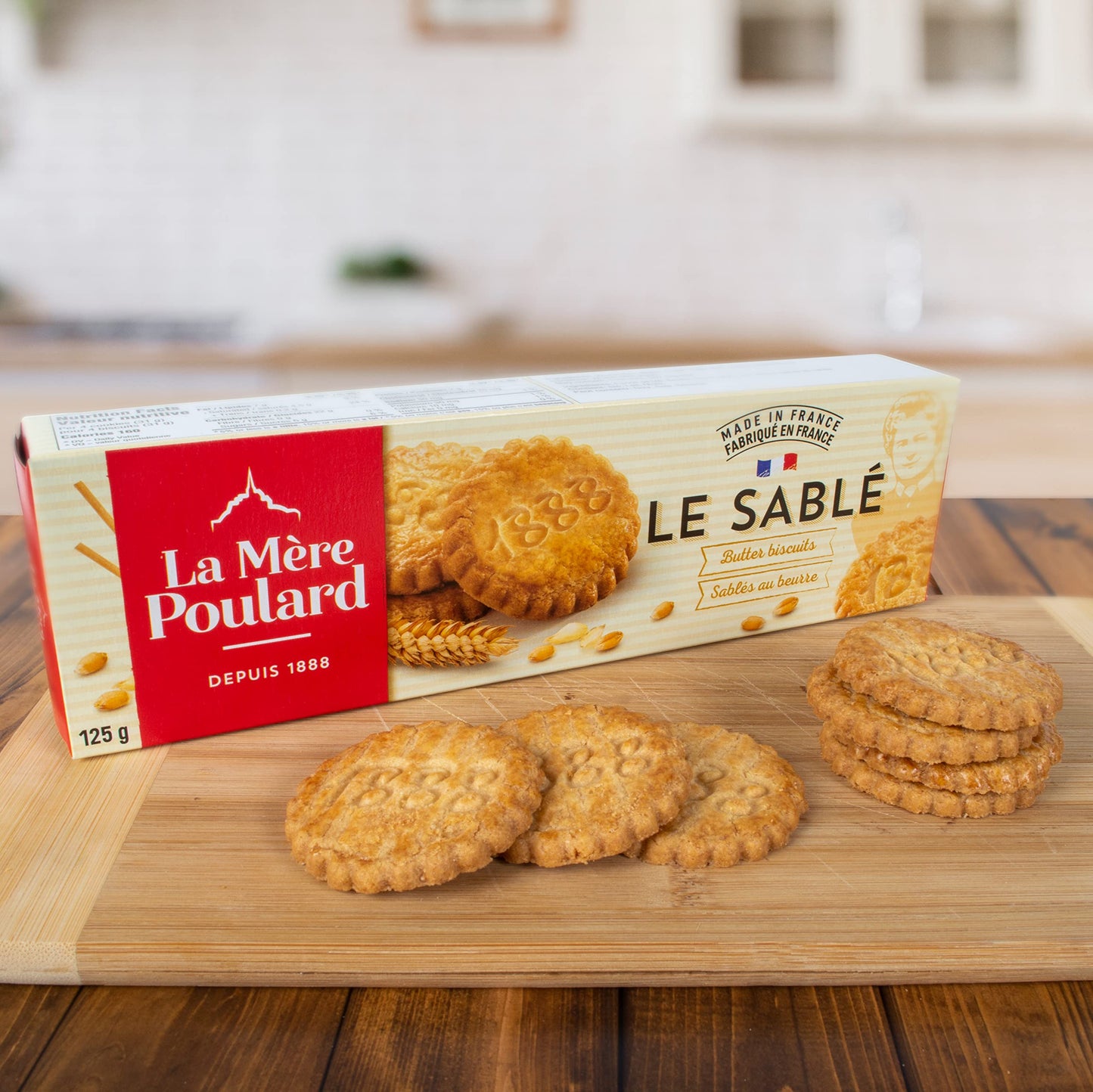 French Mont St. Michel Galettes Mere Poulard-Galettes Du Mont St Michel - 4,41 Oz