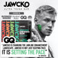 JAWCKO Ultra-tough Jawline Chewing Gum | Get a Stronger, Squarer Jawline | Mighty Mint Jaw Training Hard Gum | Chisel, Sculpt, T
