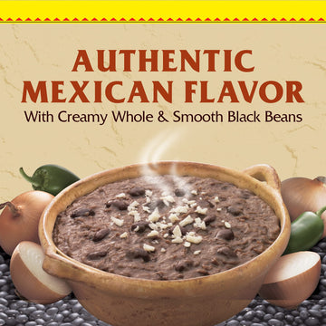 Rosarita Low Fat Refried Black Beans, 16 oz