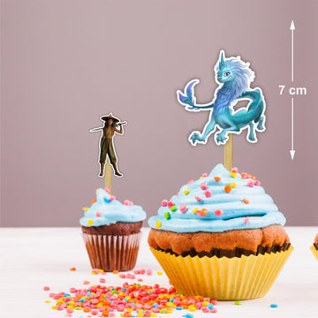 Seyal Raya And The Last Dragn Cupcake Topper
