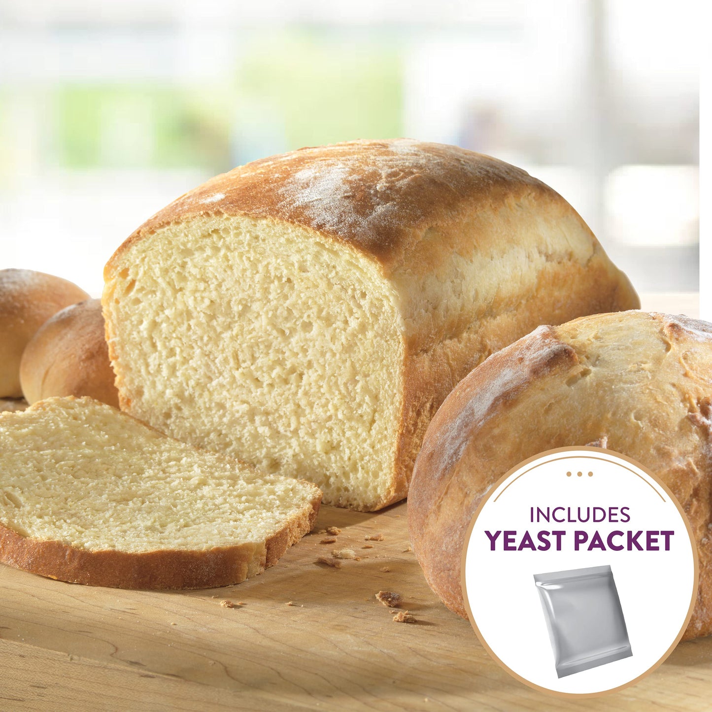 Krusteaz Hawaiian Sweet No Knead Bread Mix, 16 oz, Easy to Prepare, Ideal for Baking