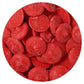 The Hampton Popcorn & Candy Company Red Chocolate Melting Wafers, 12 Ounce Bulk Bag, Ideal for Baking and Decorating