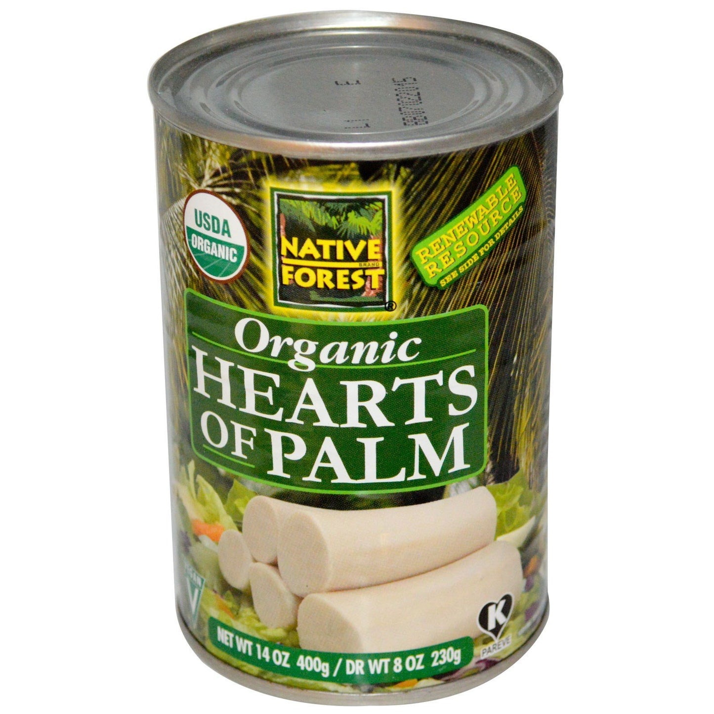 Native Forest, Organic Hearts of Palm, 14 oz