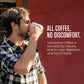 Low Acid Coffee, Blend of Natural Low Acidic Coffee, Whole Beans, Fresh Roasted, 5 lbs