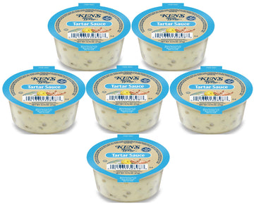 30 Count | Salad Dressing Dipping Sauce Portion Cups | Single Serve Packets (Tartar Sauce)