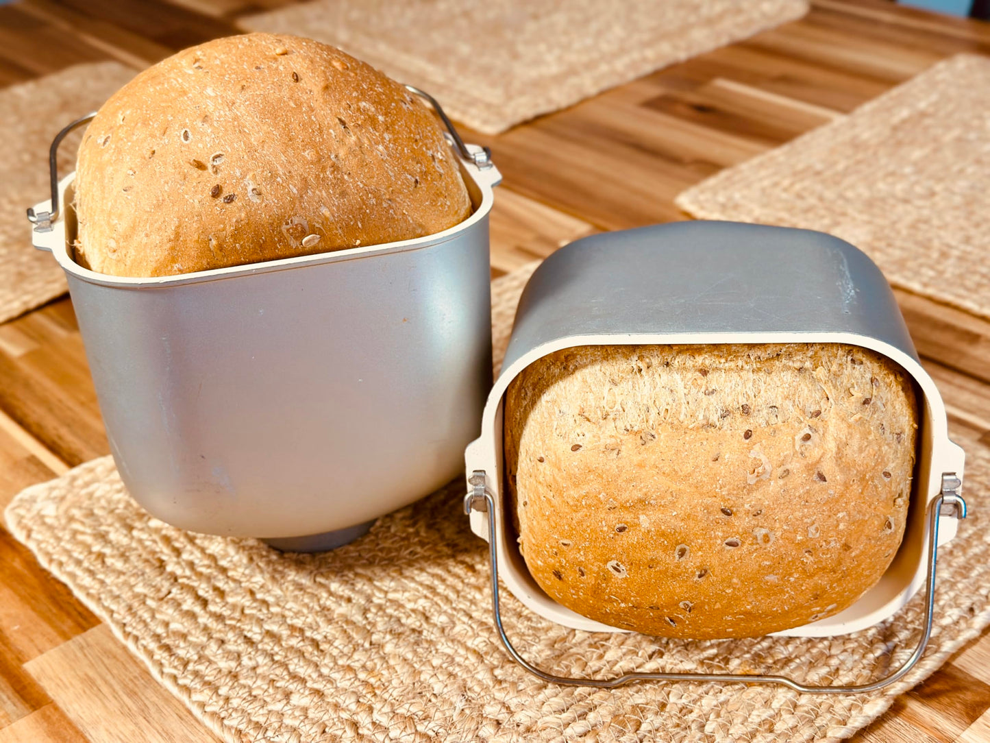 Molibake Multigrain Bread Mix - All-Natural for Bread Machine & Oven - 15 oz Pack