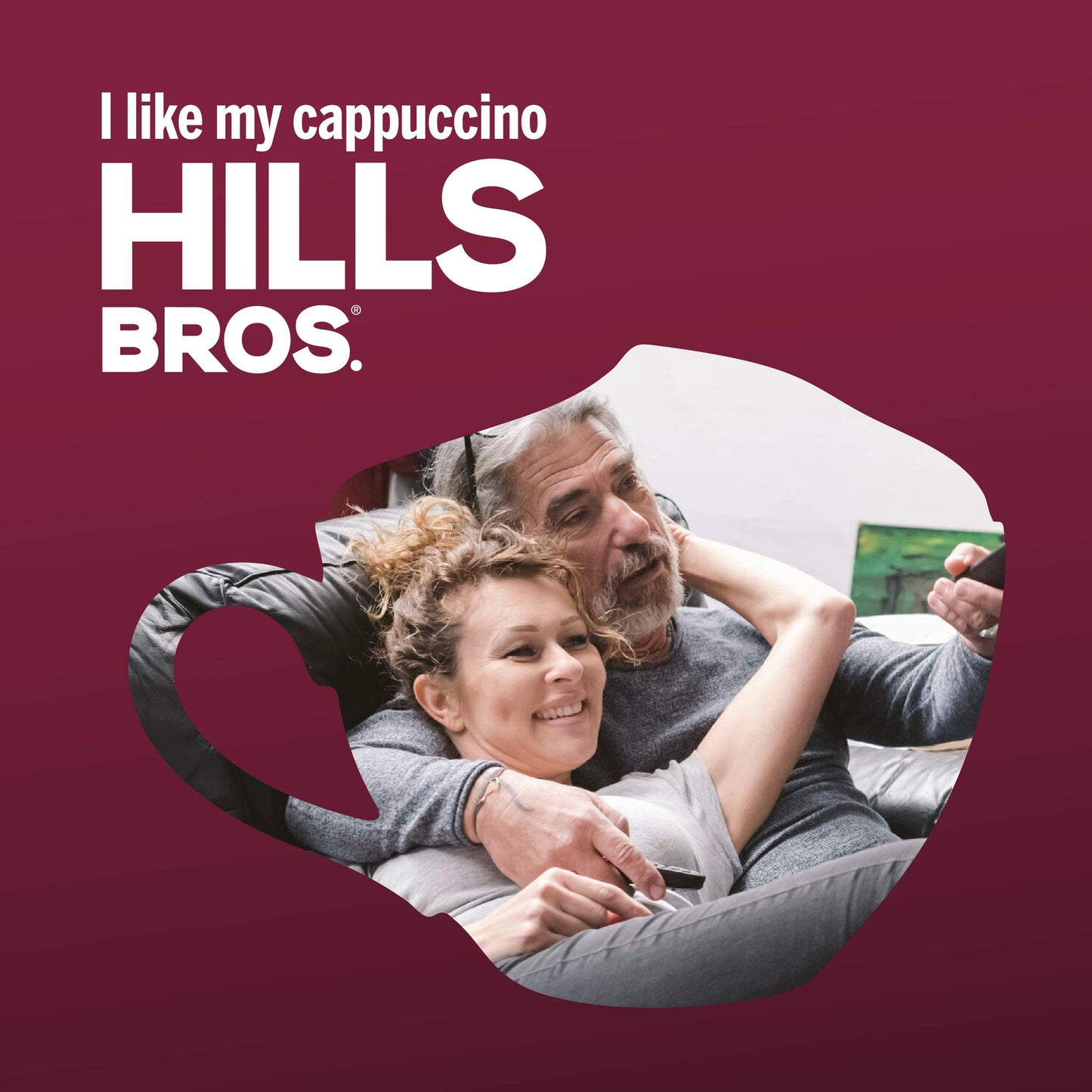 Hills Bros Decaf French Vanilla Cappuccino Mix, 16 Ounce, Easy to Use, No Caffeine