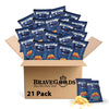 Moon Lodge 21 Pack Buffalo Wings Potato Chips - Kosher & Halal Snacks for All Ages, Perfect for Parties & Movie Nights (1.5 Oz B