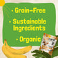 Barnana Organic Chewy Dipped Banana Bites, Peanut Butter, 3.5 oz (6-Pack), USDA Organic, Kosher, Paleo