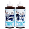 Blues Hog Bbq Sauce Squeeze Bottle (23Oz-25Oz) | 2 Pack | Necessities And Essentails Packaflavor Blendg (Champions Blend)