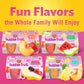 DEL MONTE BUBBLE FRUIT Pear Berry Pomegranate-Flavored FRUIT CUP Snacks, 24 Pack, 3.5 oz