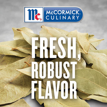 McCormick Culinary Whole Bay Leaves, 2 oz - One 2 Ounce Container of Dried Bay Leaves for Cooking, Perfect Spice for Stews and M