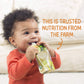 Happy Baby Organic Baby Food, Apples, Blueberries & Oats, 4 Oz (Pack Of 2)