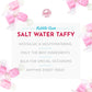 Bulk Saltwater Taffy, 3 Pounds (Bubble Gum)