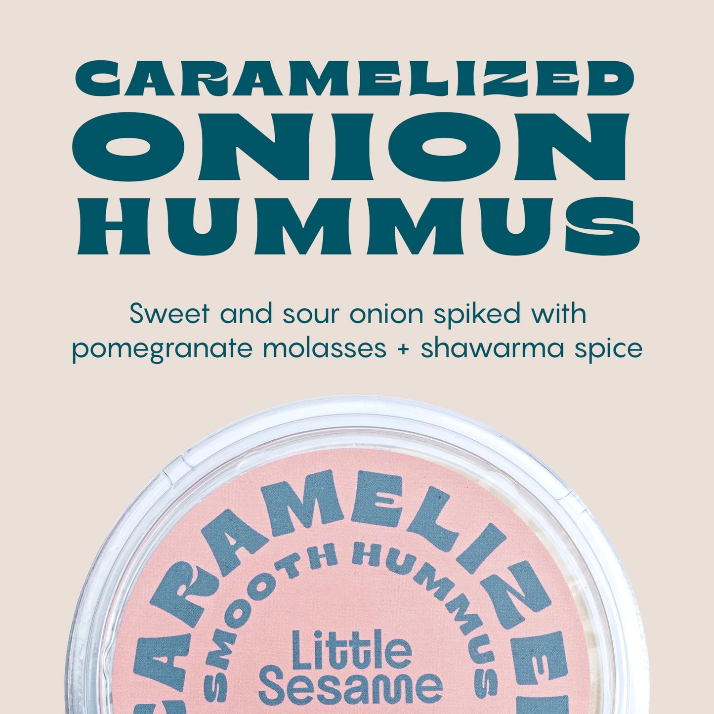 Little Sesame Caramelized Onion Hummus, 8 Oz