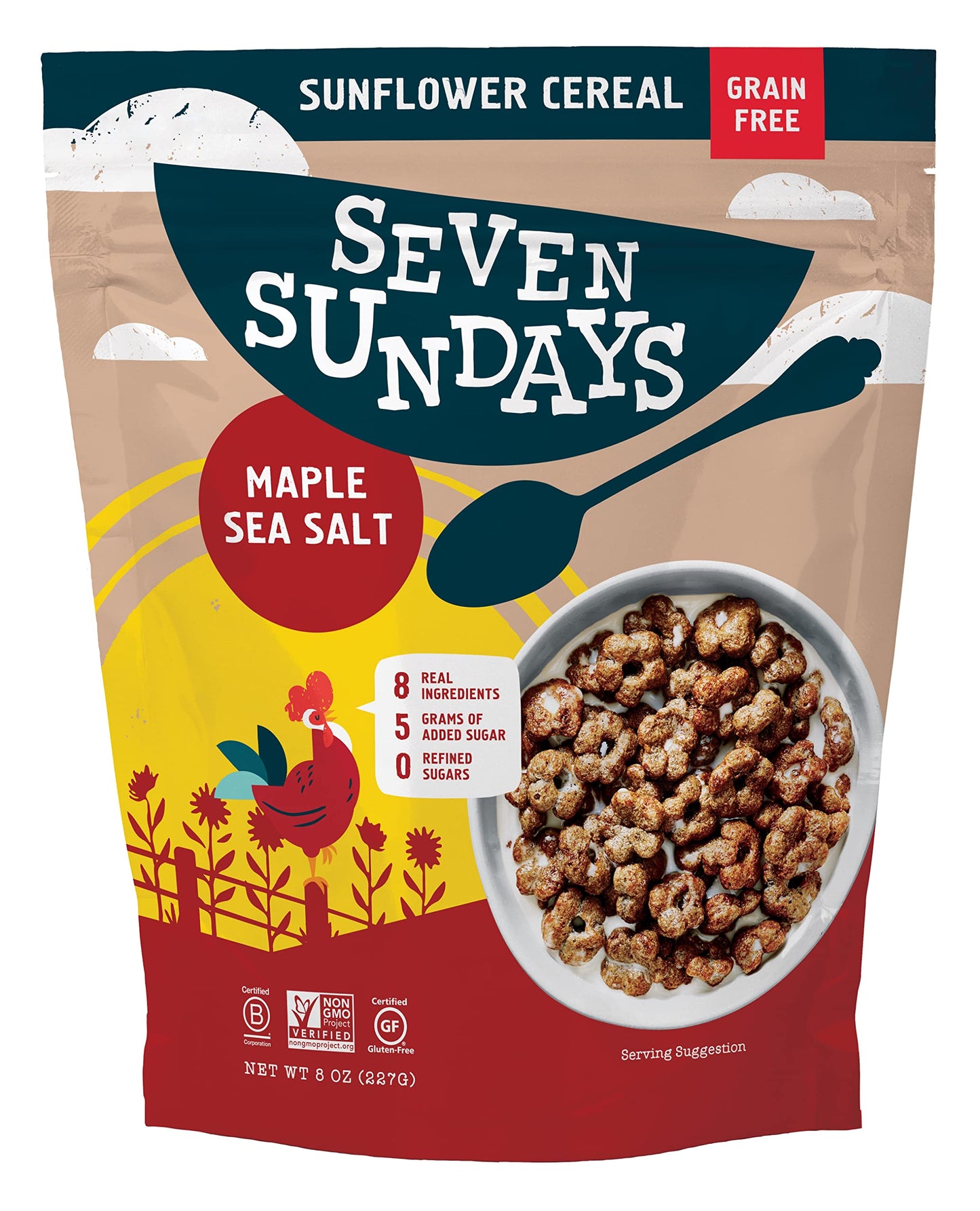 Seven Sundays Cereal Mple Sea Slt Gfree 8 Oz