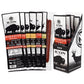 ICON Meats Snack Sticks Sampler - Assorted Bison, Elk, Venison, Pork Jerky - 6 Packs, 4 Sticks Each, USDA Approved, All Natural