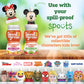Good2Grow Strawberry Kiwi & Tropical Medley Flavored Antioxidant Blend Juice For Kids- Juice Bottles Bulk 24 Pack, Reusable Bott