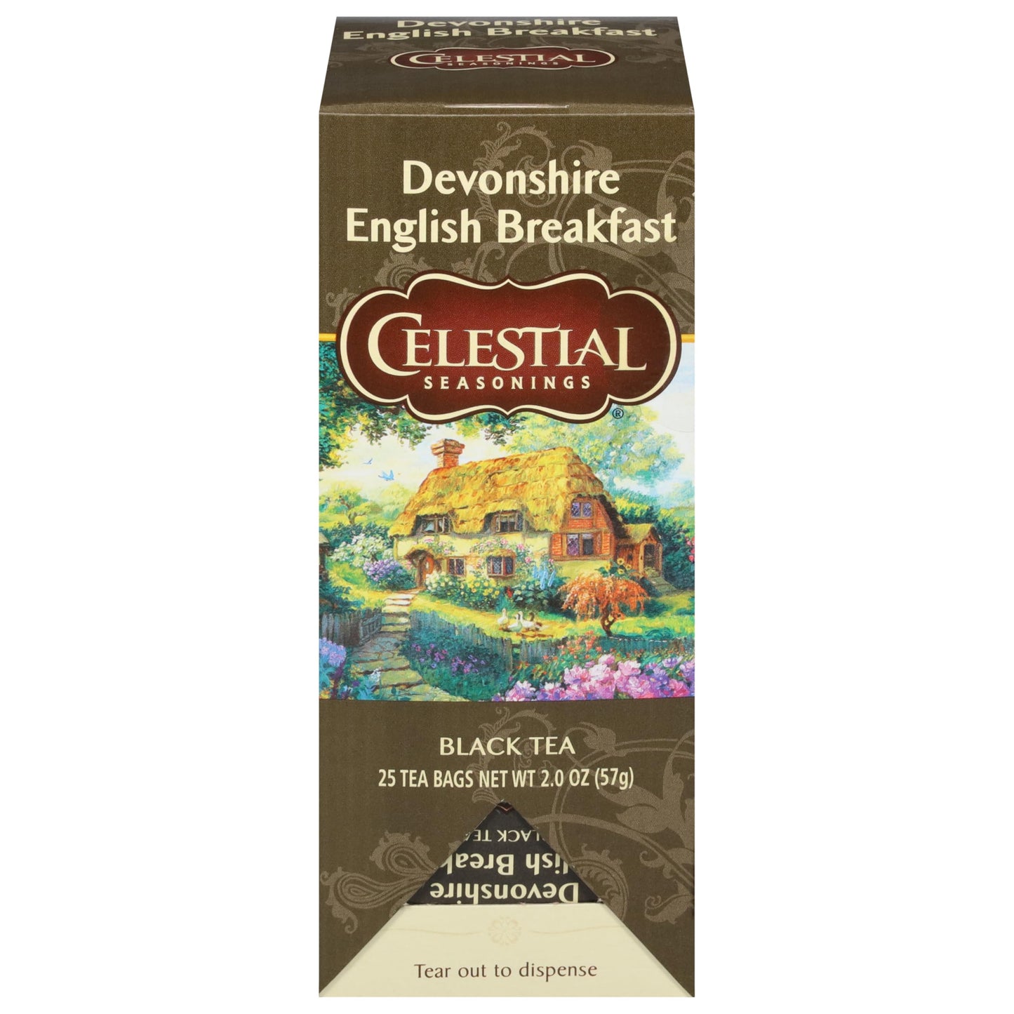 Celestial Seasonings Devonshire English Breakfast Black Tea 25 Tea Bags