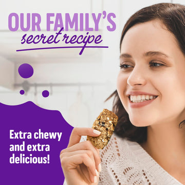 Cooper Street Granola Bakes - Healthy Chewy Breakfast Granola Bars | Individually Wrapped Nut And Dairy Free Granola Bars Variet