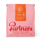 PARTNERS COFFEE ROASTERS - Whole Bean Coffee (Elevate - Espresso, Medium Roast) 12oz - Well-Balanced, Comfortable Espresso - Red