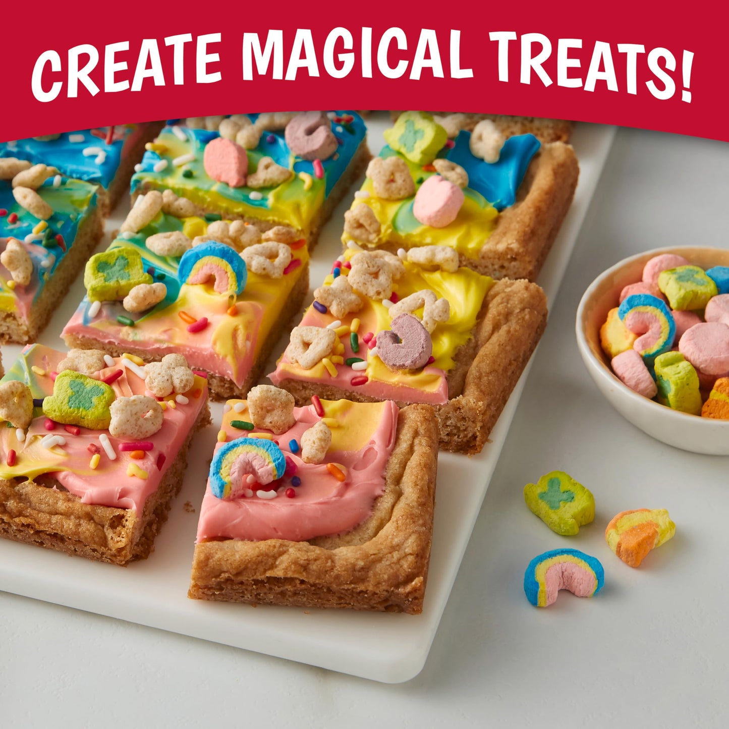 Lucky Charms Gluten Free Cereal With Marshmallows, Kids Breakfast Cereal, Made With Whole Grain, 10.5 Oz