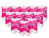 Squashies Candies - Raspberry and Cream Flavored Marshmallow/Foam Gummies - Gift Pack of 12 by Lyzas Sweets & Treats