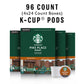 Starbucks K-Cup Coffee Pods, Medium Roast, 100% Arabica, 24 Count (Pack of 4), Brown, Model 40762111189941