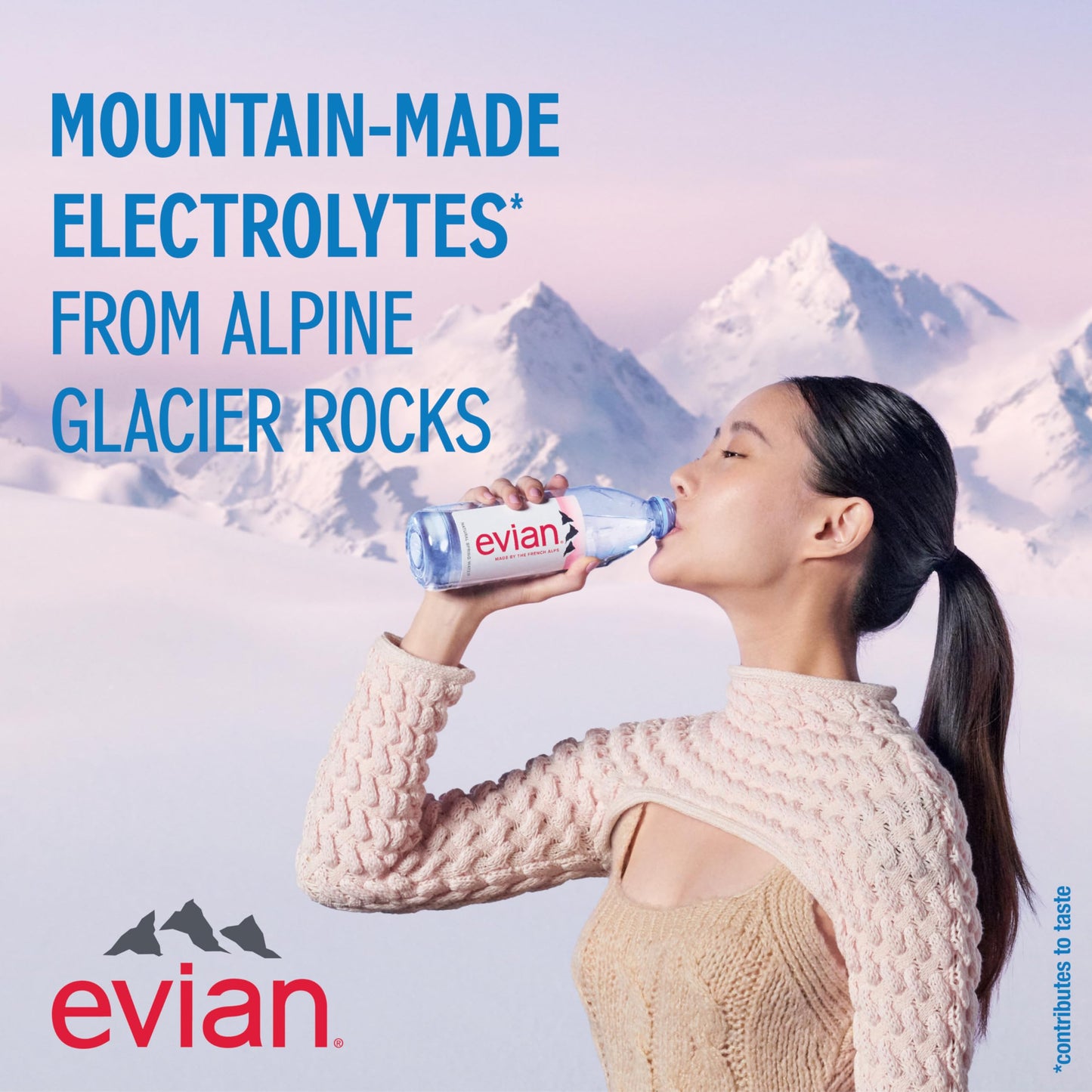 evian Natural Spring Water 330 mL/11.2 Fl Oz (Pack of 24) Mini-Bottles, Naturally Filtered Spring Water Small Water Bottles