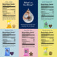 Tea Drops Holiday Sampler Box 25 Count | Organic Dissolvable Loose Leaf Tea | Iced or Hot | Microplastic-Free | Naturally Sweetened Organic Chai  Rose Earl Grey  Citrus Ginger  Peppermint  Matcha | 25 Servings - 5 Per Flavor