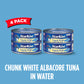 Starkist Chunk White Tuna In Water 5 Oz Can, 4 Count, Pack Of 1