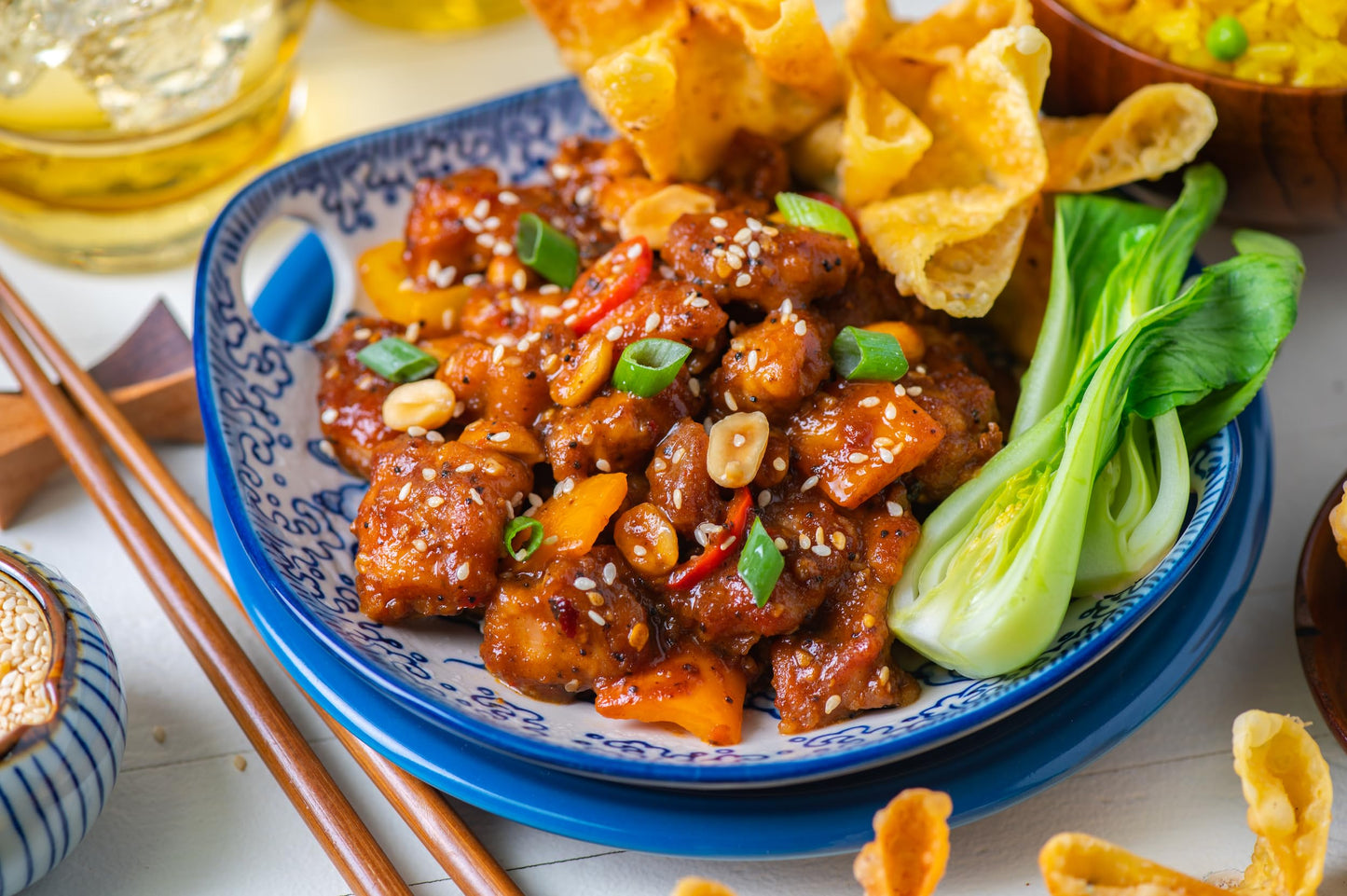 Savory Spice Kung Pao Chicken 3-Count Spice & Easy Meal Starter Spice Mix | Quick Kung Pao Chicken Kit & Seasoning Mix (3-Count