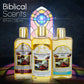 Bible Lands Treasure Anointing Oil For Prayer, Set Of 3: Spikenard, Rose Of Sharon, Myrrh & Frankincense, Blessing Oil Of Gladne